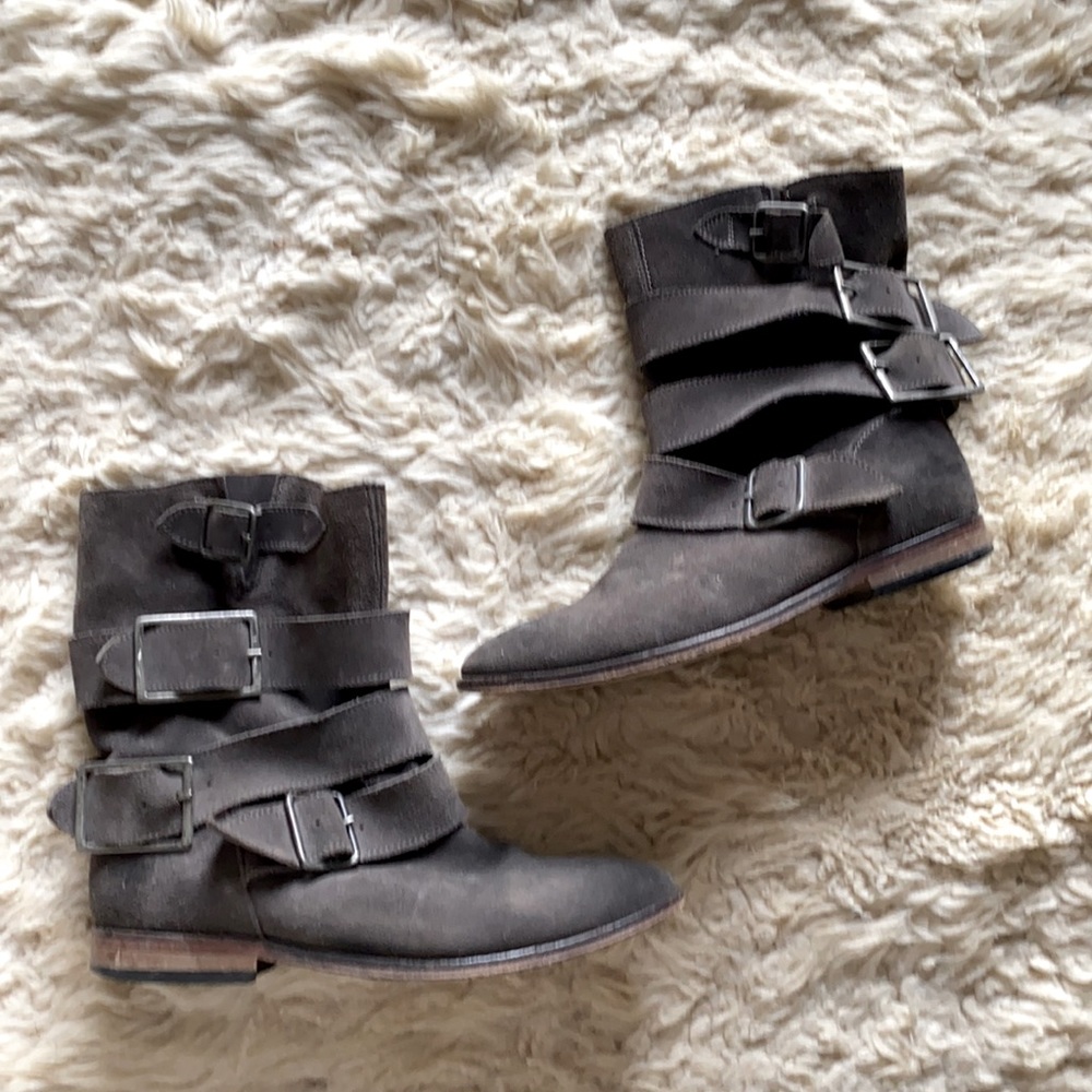 Free People suede boots